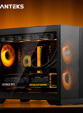 【潮玩客】PHANTEKS追风者XT M3小旋风MATX黑色侧透台式小机箱