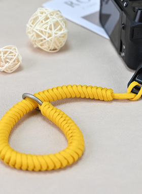 相机手腕带肩带快拆扣适用于佳能R50富士xs20xt30索尼编织手绳