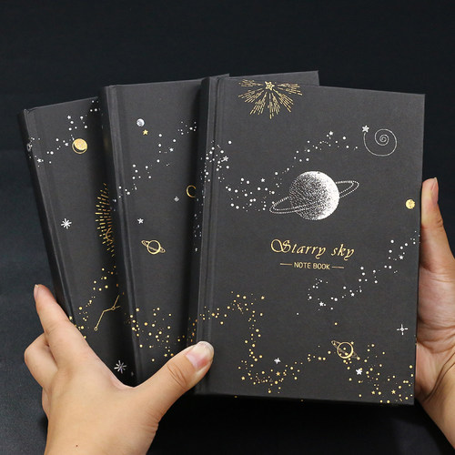 星空黑纸本全黑纸手帐本