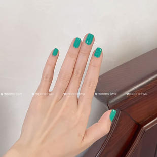 S469马尔斯绿亮绿色果绿色2025年指甲油免烤快干持久水性可撕拉