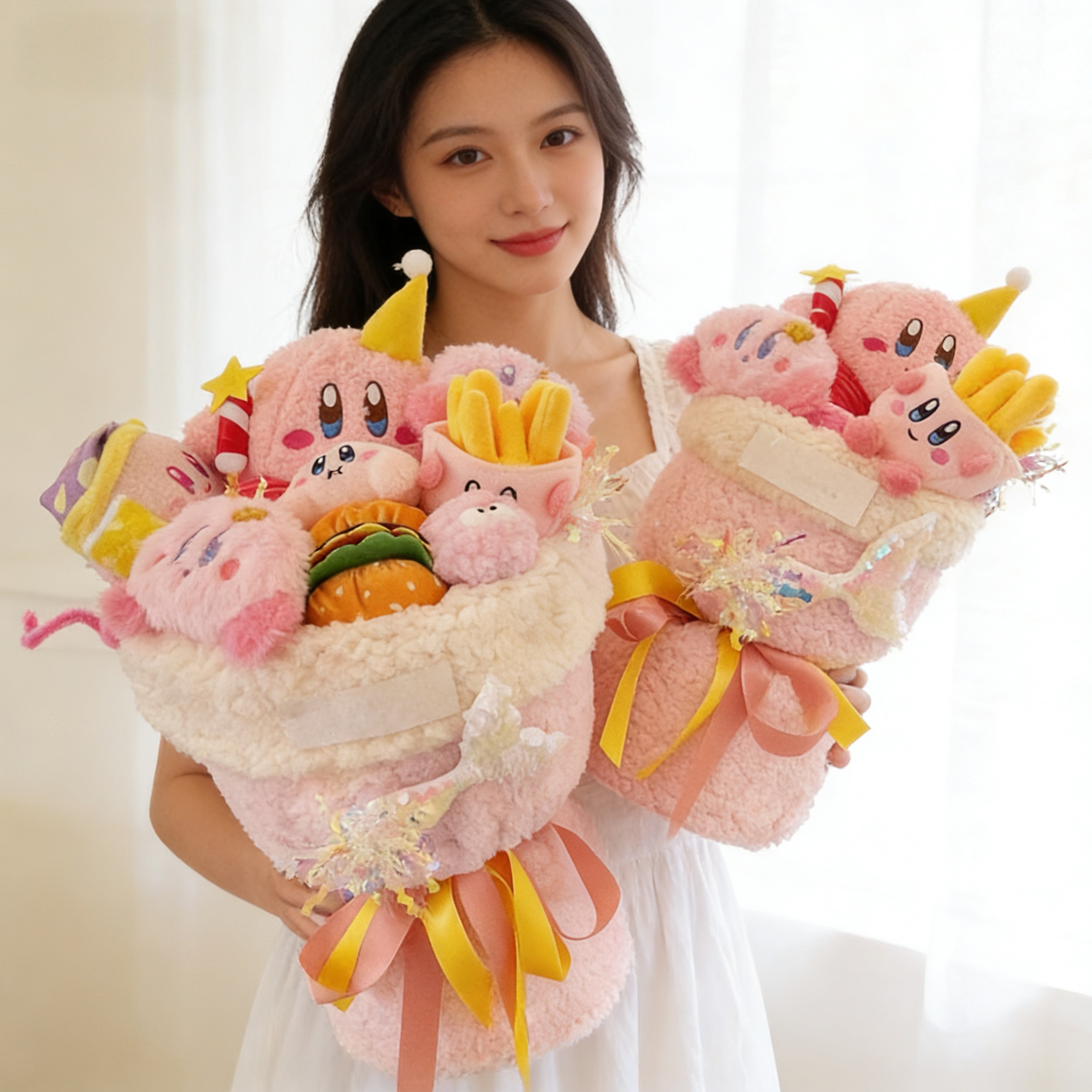 星之卡比露比公仔玩偶花束生日礼物送女友女生男生小孩教师节礼盒图片