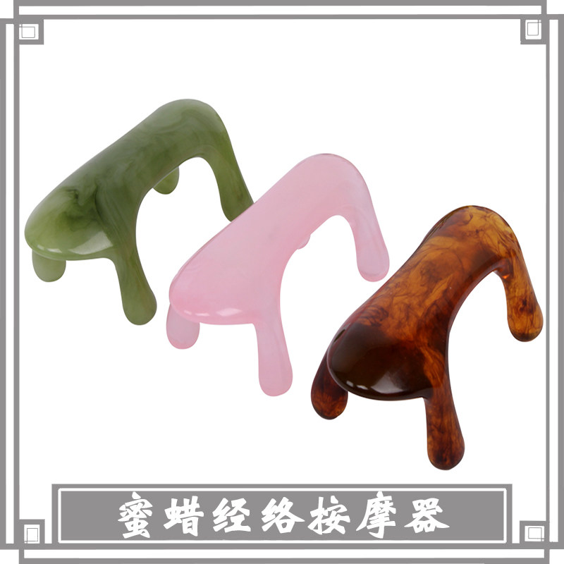 按摩狗经络按摩器颈椎脊椎背部动力虎蜜蜡虎疏通推拿按摩工具大号