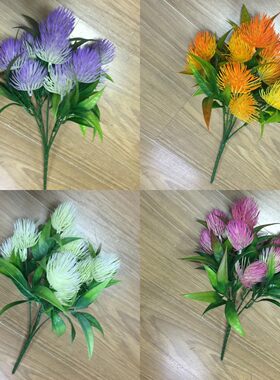仿真插花植物墙盆栽塑料松树枝