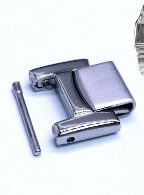 天王表LS3361原装正品表带节尾节表扣钢带实心精钢表链男款加长节