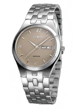 依波表男表正品222313原装双历正装男式02223131精钢石英手表0222