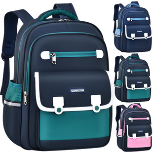 2025新款书包男一二三到六年级儿童防水护脊减负双肩背包男大容量