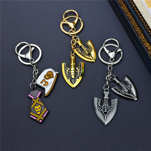 JOJO的奇妙冒险周边虫箭钥匙扣吉良吉影吊坠替身箭头挂链包包挂件