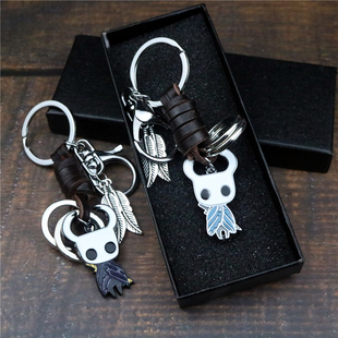 空洞骑士纯粹骨钉钥匙扣链丝绸之歌游戏武器道具书包金属挂件项链