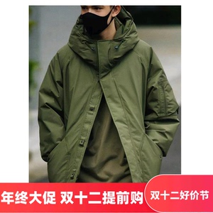 现货Nanamica GORE-TEX 光电子中长款四色加厚防水透气羽绒服23aw