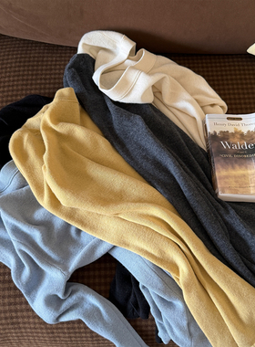 Scout 热卖三年JU好穿！全羊毛U型领显瘦羊毛亲肤针织内搭上衣女