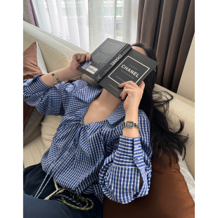 长袖 Scout 女秋季 型衬衫 短外套 「小众设计感」挺括质感抽皱立体袖