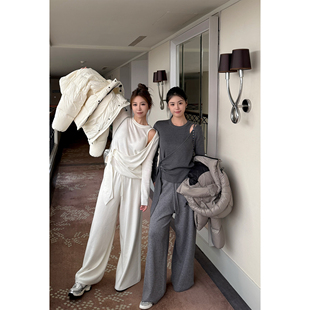 羊毛内搭上衣套装 加厚高克重松紧腰羊毛裤 B入本期硬通货 Scout