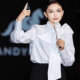 百搭名媛风设计感小众长袖 女时尚 衬衣 纯棉白色蝴蝶结衬衫 2025夏季