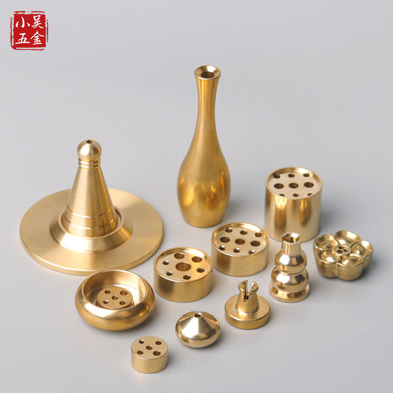 黄铜迷你五孔多孔线香插家用禅修便携式中式香薰炉配件,家居饰品,香托/香盘/香座/香插,淘宝优惠券,粉丝福利购,淘宝优惠卷