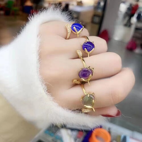 其他家女性铜ins温感变色开口