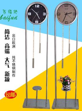 时钟欧式落地钟座钟客厅挂钟