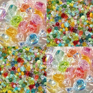 【七彩宝盒】串珠配饰30g 混装米珠 diy手工串珠手链项链手机链