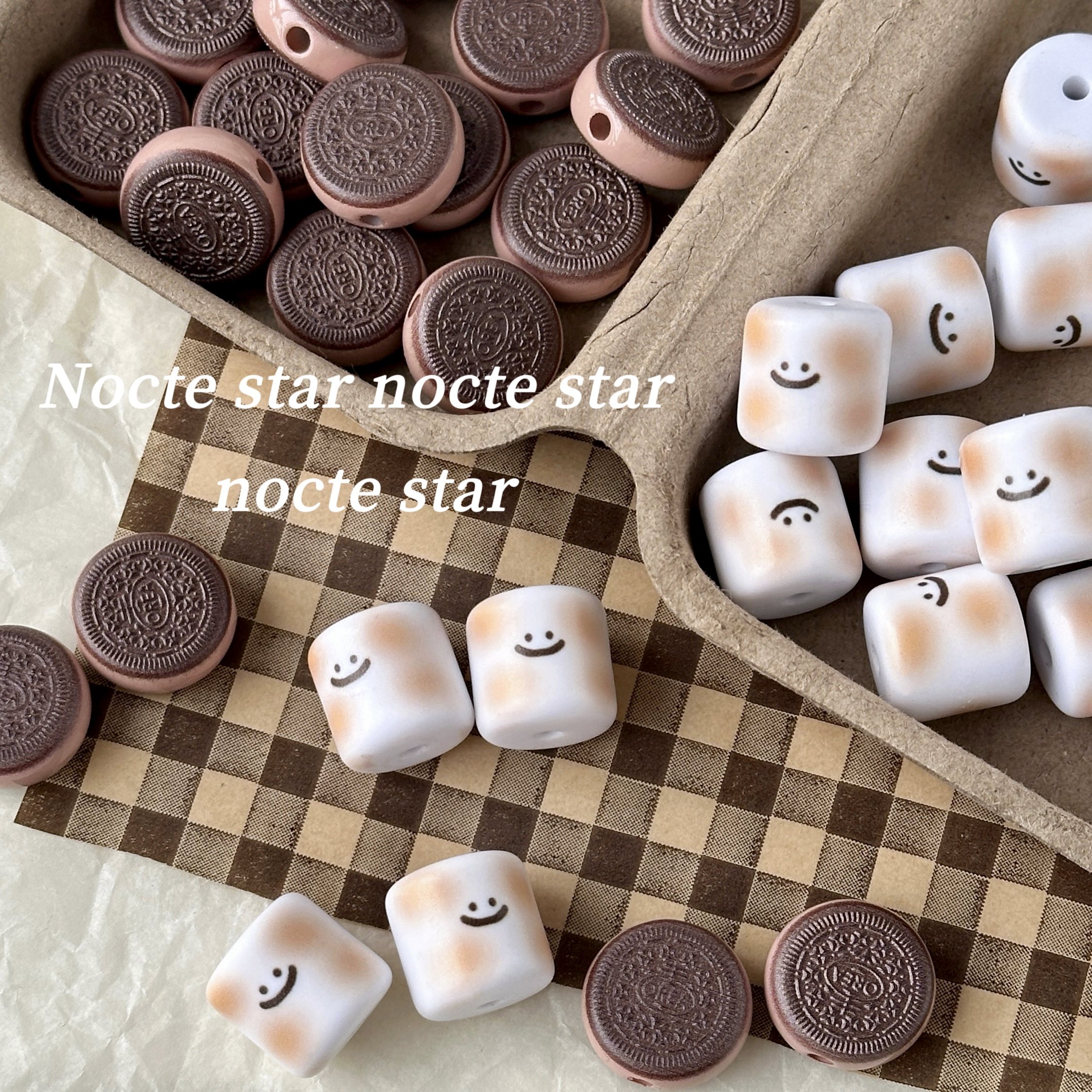 亚克力直孔棉花糖奥利奥珠 diy手工串珠手机链钥匙扣包挂饰品配件,饰品/流行首饰/时尚饰品新,其他DIY饰品配件,淘宝优惠券,粉丝福利购,淘宝优惠卷