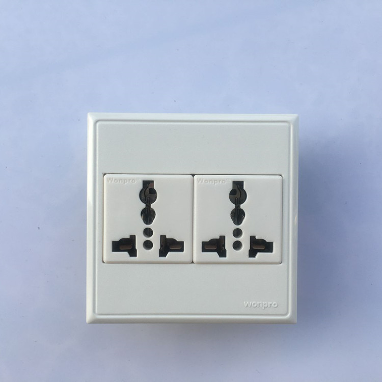 两位86型20a暗装工业流水线插座