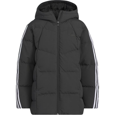 阿迪达斯侧条纹经典保暖运动休闲600蓬连帽羽绒服JM7214