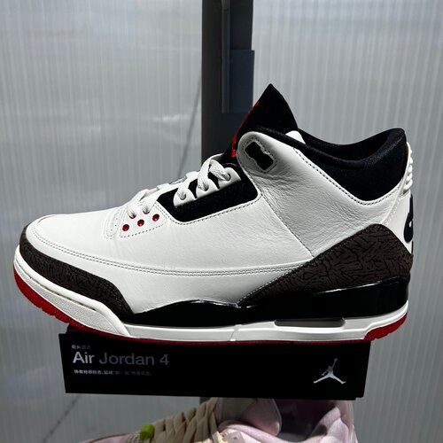 Nike耐克男鞋Air Jordan 3黑白红AJ3运动休闲鞋篮球鞋IF4396-103