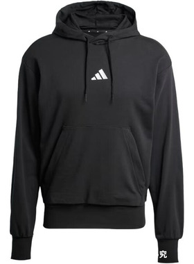 Adidas阿迪达斯男子连帽卫衣2025新款套头衫JE3840JE3849IN6085
