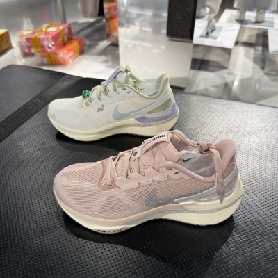 Nike耐克女鞋AIR ZOOM STRUCTURE25网面透气运动减震跑步鞋HV5161