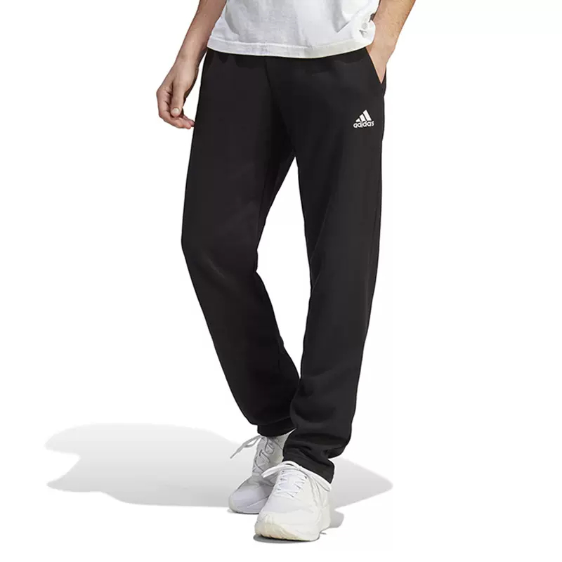 正品Adidas/阿迪达斯百搭简约男裤秋季跑步运动保暖长裤 IC9425