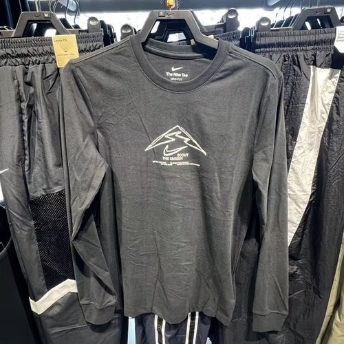 NIKE耐克男25秋冬新款运动休闲长袖保暖卫衣T恤套头衫 HV4197-010