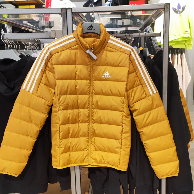 正品Adidas/阿迪达斯男子新款保暖羽绒服休闲立领运动外套 HK4646 运动服/休闲服装 运动羽绒服 原图主图