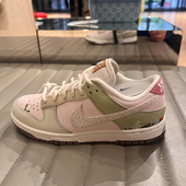 耐克Dunk Low女款 绿粉低帮百搭舒适休闲运动板鞋 Nike IB8876 661