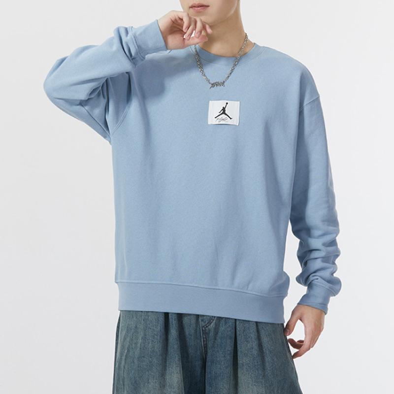 正品NIKE/耐克男子春季新款运动休闲圆领卫衣套头衫 FB6935-436