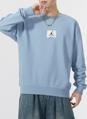 正品NIKE/耐克男子春季新款运动休闲圆领卫衣套头衫 FB6935-436