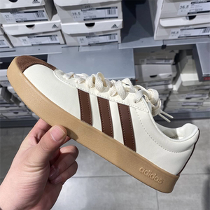 正品Adidas/阿迪达斯女子简约百搭复古低帮运动休闲板鞋 ID6016