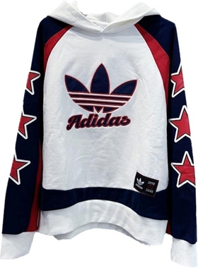 优购adidas阿迪达斯男子BBRTRHOODIE针织连帽运动卫衣JN0779