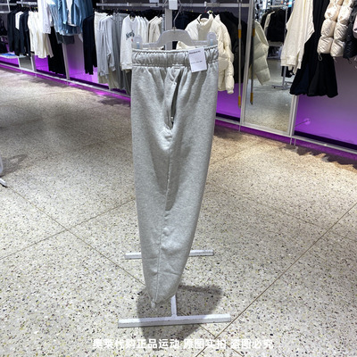 JORDAN耐克男子长裤宽松DRI-FIT运动速干针织卫裤灰色FV8629-050