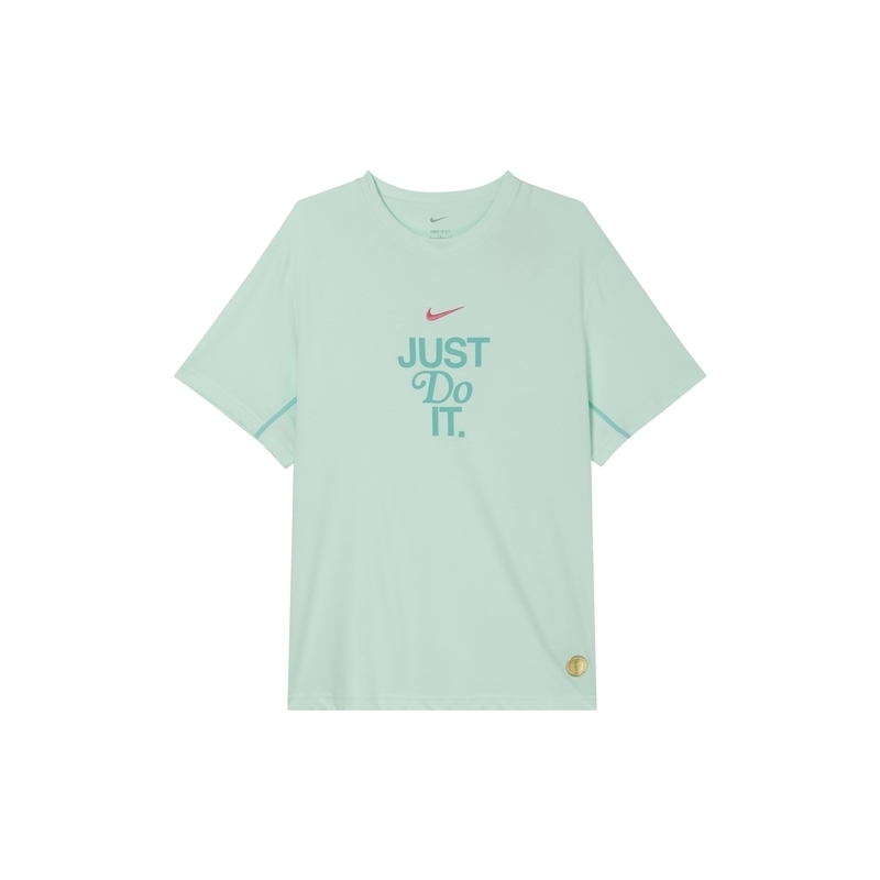 Nike耐克男子短袖背面印花透气圆领速干T恤HM4458-333