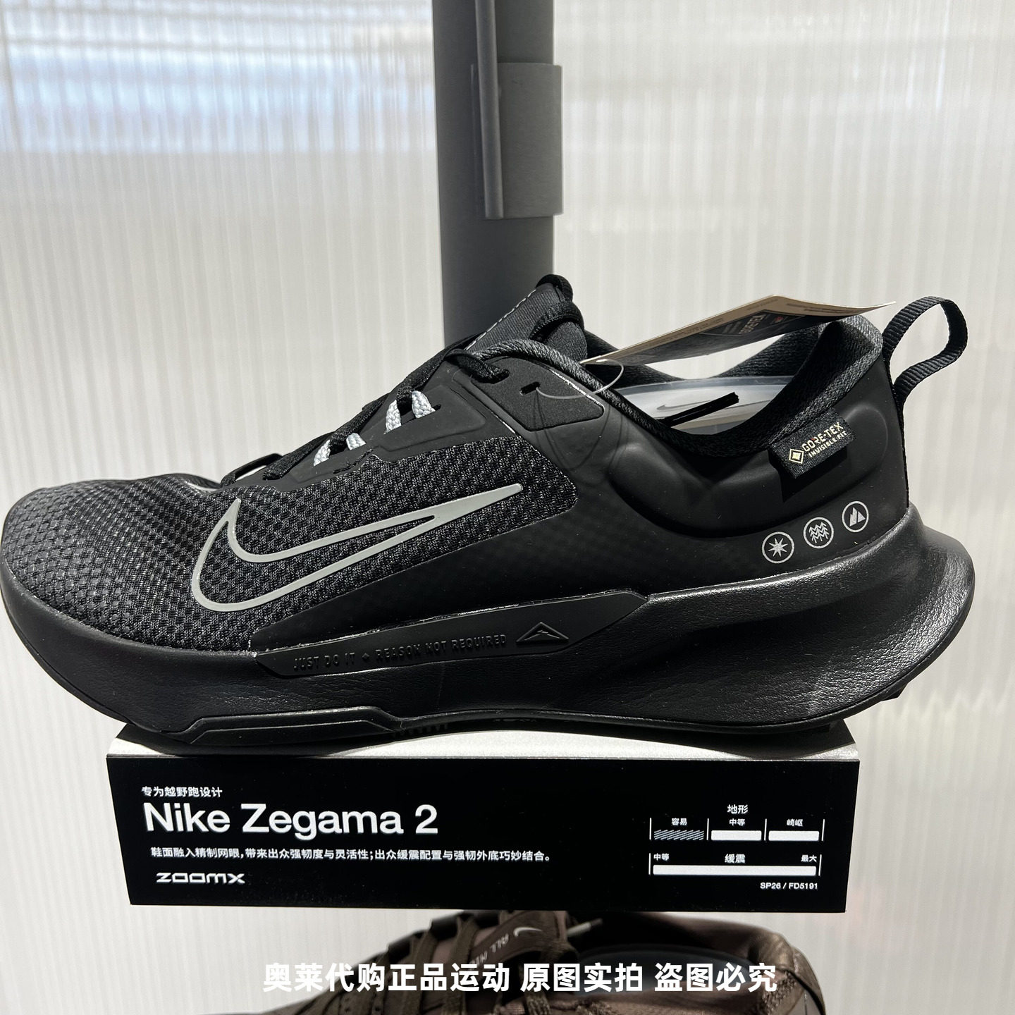 Nike耐克男鞋TRAIL 2 GTX V2户外越野运动休闲跑步鞋 HM9734-001