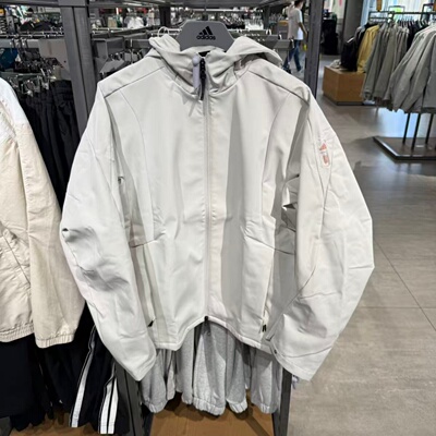 Adidas阿迪达斯男子秋冬防水抗风加绒保暖冲锋衣外套夹克 JI8713