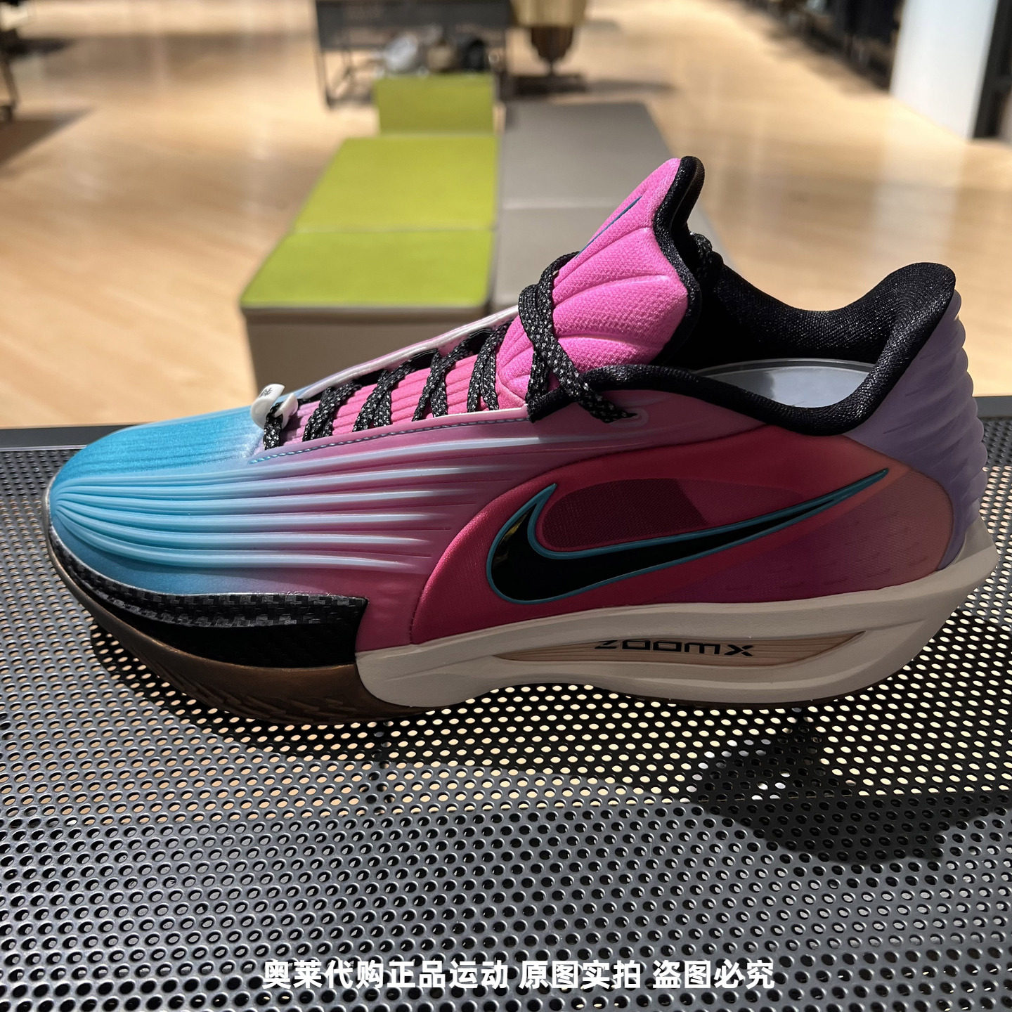 NIKE耐克ZOOM GT3 TURBO男子全明星黑牌限定低帮实战篮球鞋HV9919