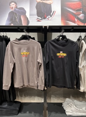 NIKE耐克男25春夏新款SB滑板长袖纯棉百搭宽松运动休闲T恤HJ0807