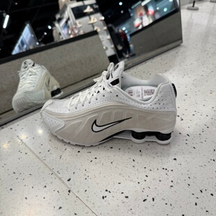 Nike耐克女鞋 R4气垫减震运动休闲耐磨跑步鞋 HQ7739 100 SHOX