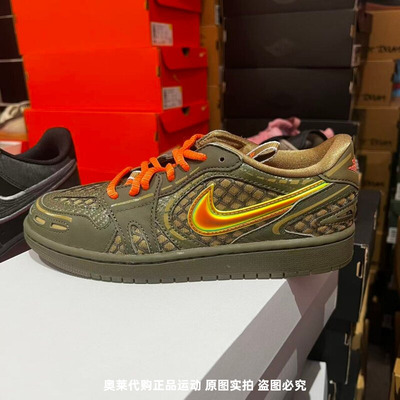 Nike耐克女子Jordan1 Low Method舒适潮流耐磨运动板鞋HQ2186-300