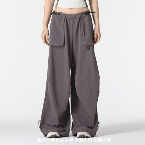 正品Adidas/阿迪达斯女子新款简约宽松运动休闲长裤 JE8584 8583