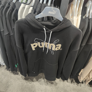 正品Puma/彪马春秋季男子运动休闲保暖连帽套头衫卫衣 620631-01