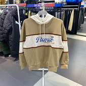 卫衣 正品 简约百搭连帽运动休闲套头衫 彪马男女新款 625800 PUMA