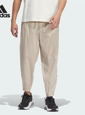 正品Adidas/阿迪达斯百搭新款男子秋款运动休闲保暖长裤 IP4955