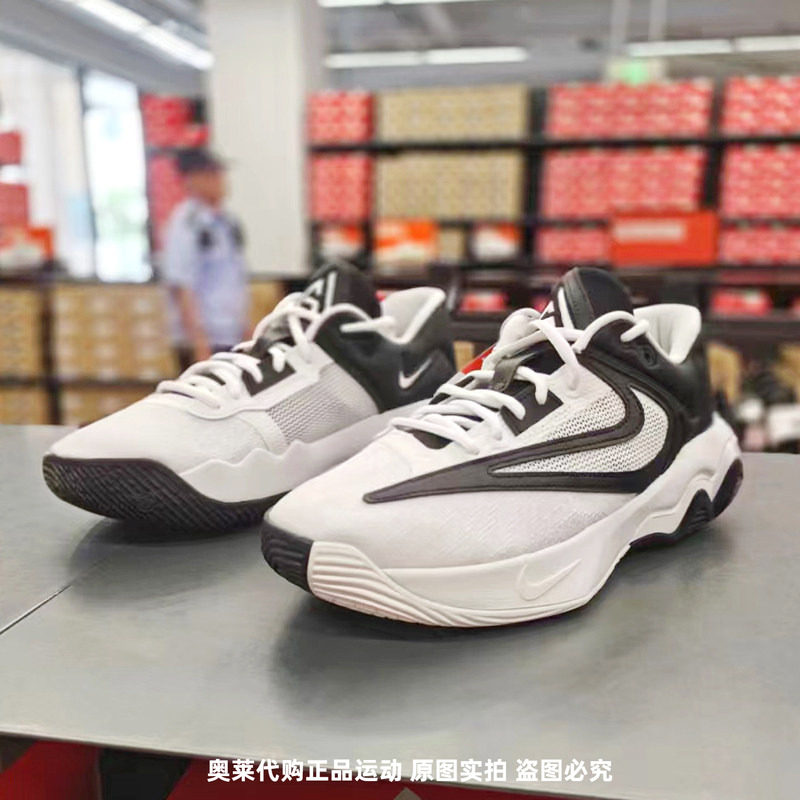 正品Nike耐克男子经典百搭低帮耐磨休闲运动实战篮球鞋DZ7534-100