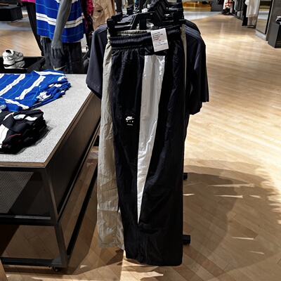 NIKE耐克25秋季新款男子运动休闲宽松百搭梭织直筒长裤HV0875-010