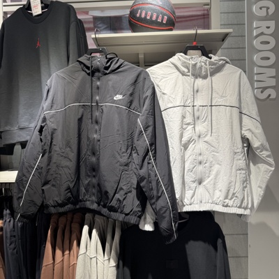 正品NIKE耐克25春夏新款男子大勾速干防风运动休闲夹克外套HJ2013